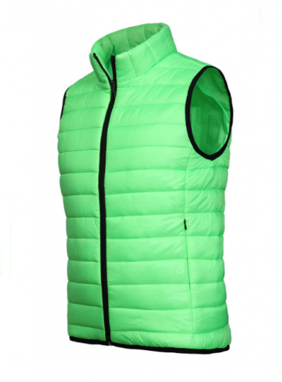 VM001 multicolor down vest is designed and made. The down vest factory is polished and silky for 29 days, and the price of 100% polyester down jacket is warm in winter and winter detail view-7